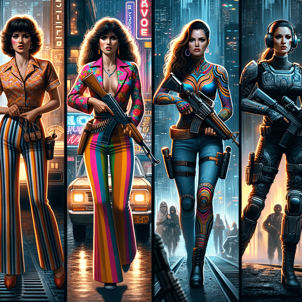 The Evolution of Female Action Heroes
